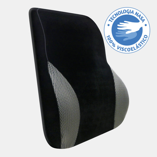 Almofada Luxo Lombar Cor Grafite