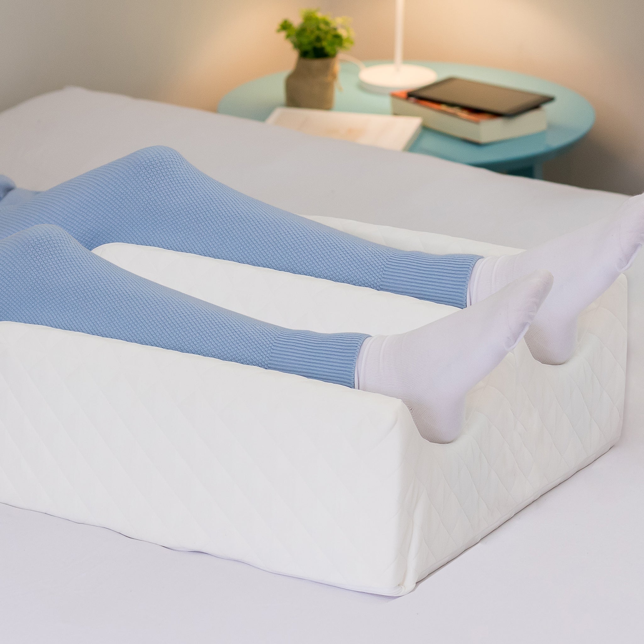 Apoio Perna Angular Duplo Conforto Pós Cirúrgico