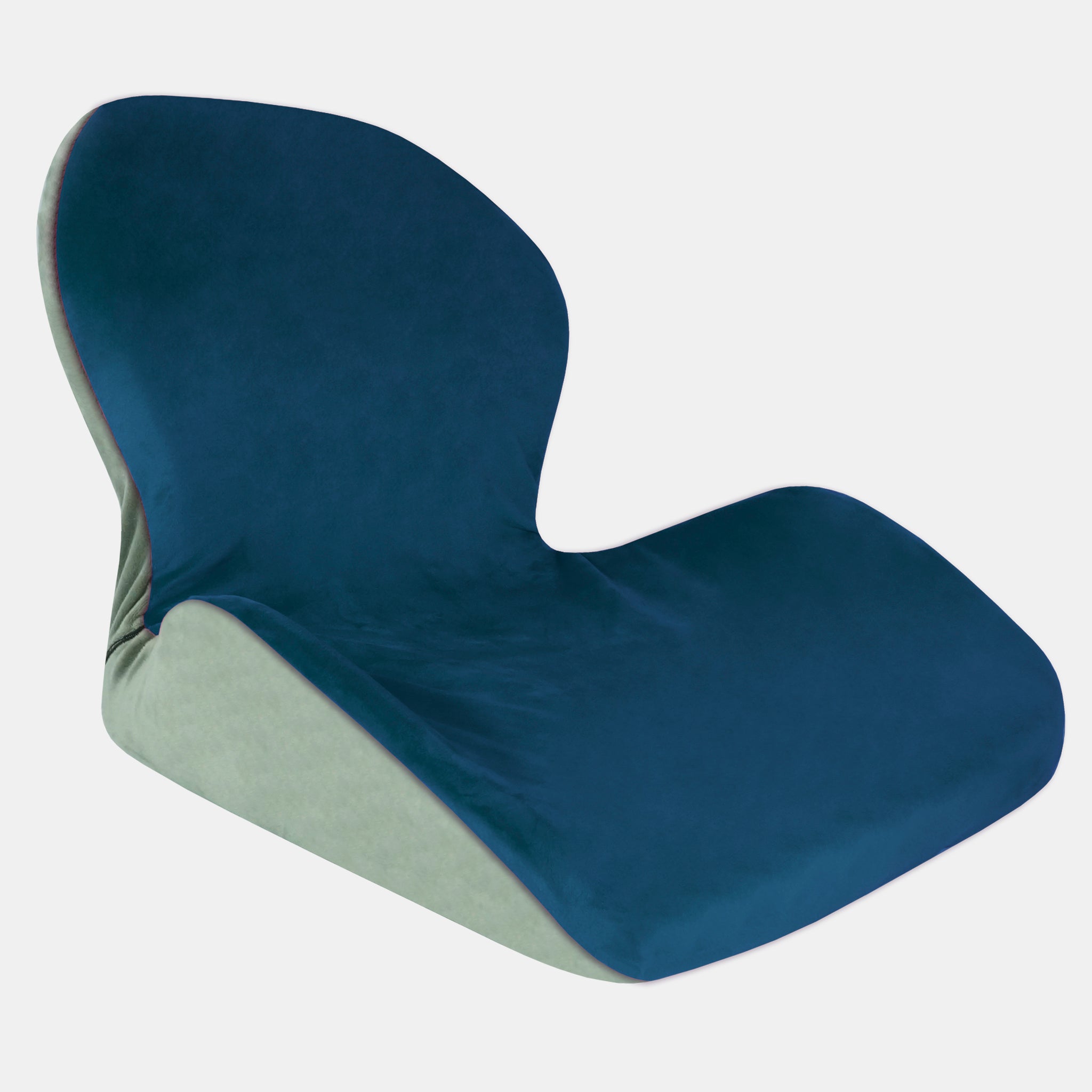 Super Assento Visco Plush Cor Azul Marinho/Grafite