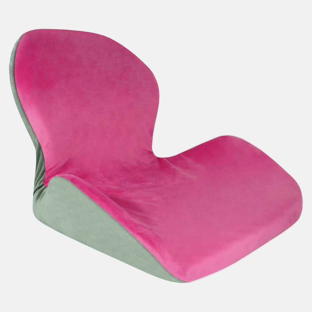 Super Assento Visco Plush Cor Rosa/Grafite