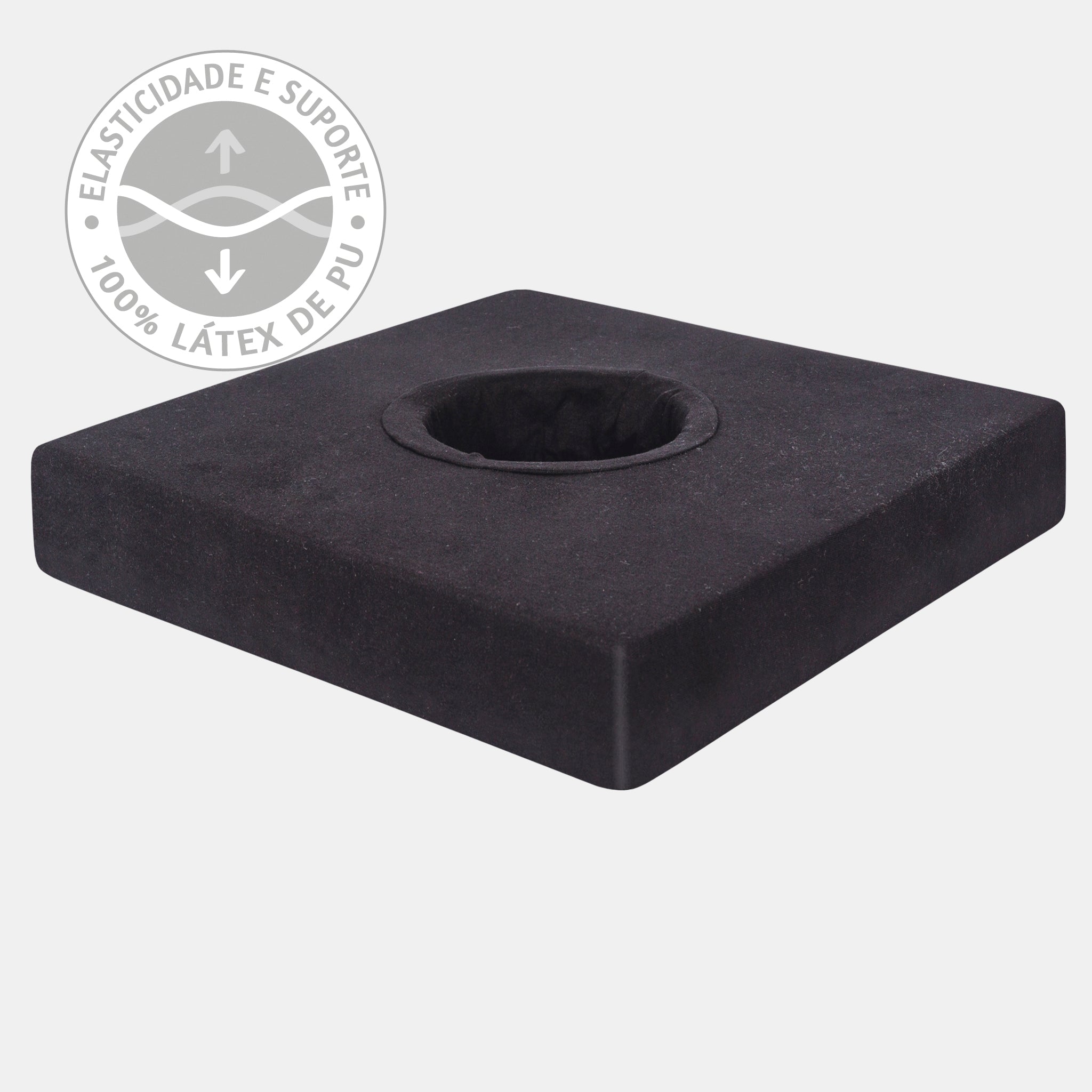 Almofada Quadrada Com Orifício - Padrão