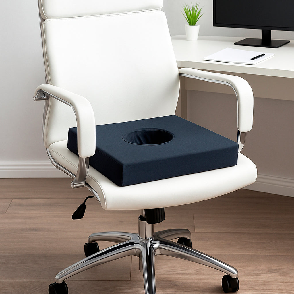 Almofada Quadrada Com Orifício - Padrão