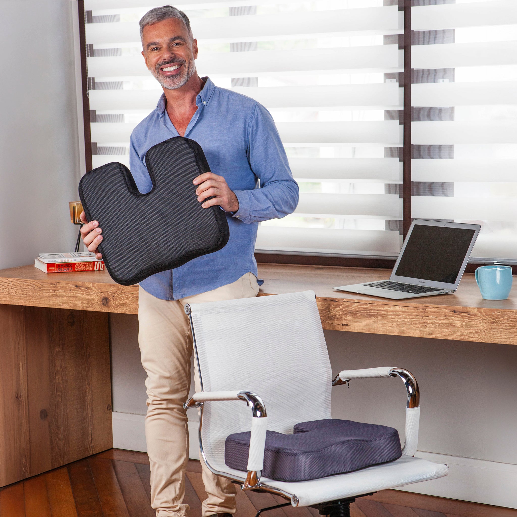 Almofada Especial Cóccix Cor Preta