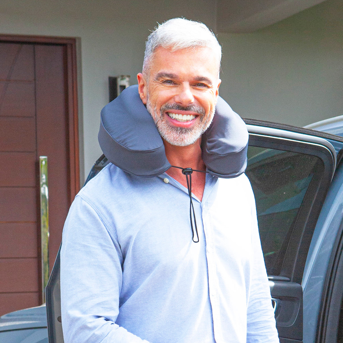 Super Neck Pillow Preto - Perfetto Ortopédicos