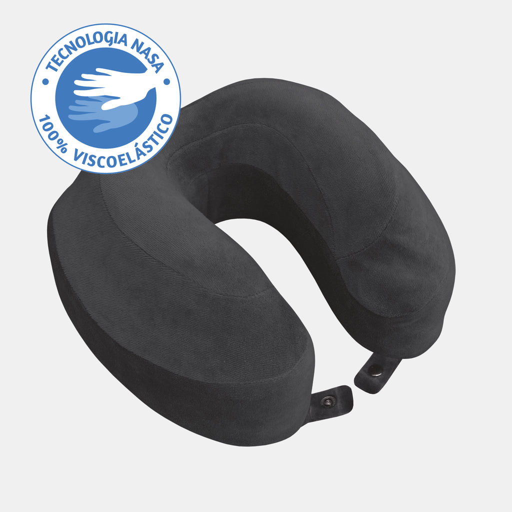 Super Neck Pillow preto