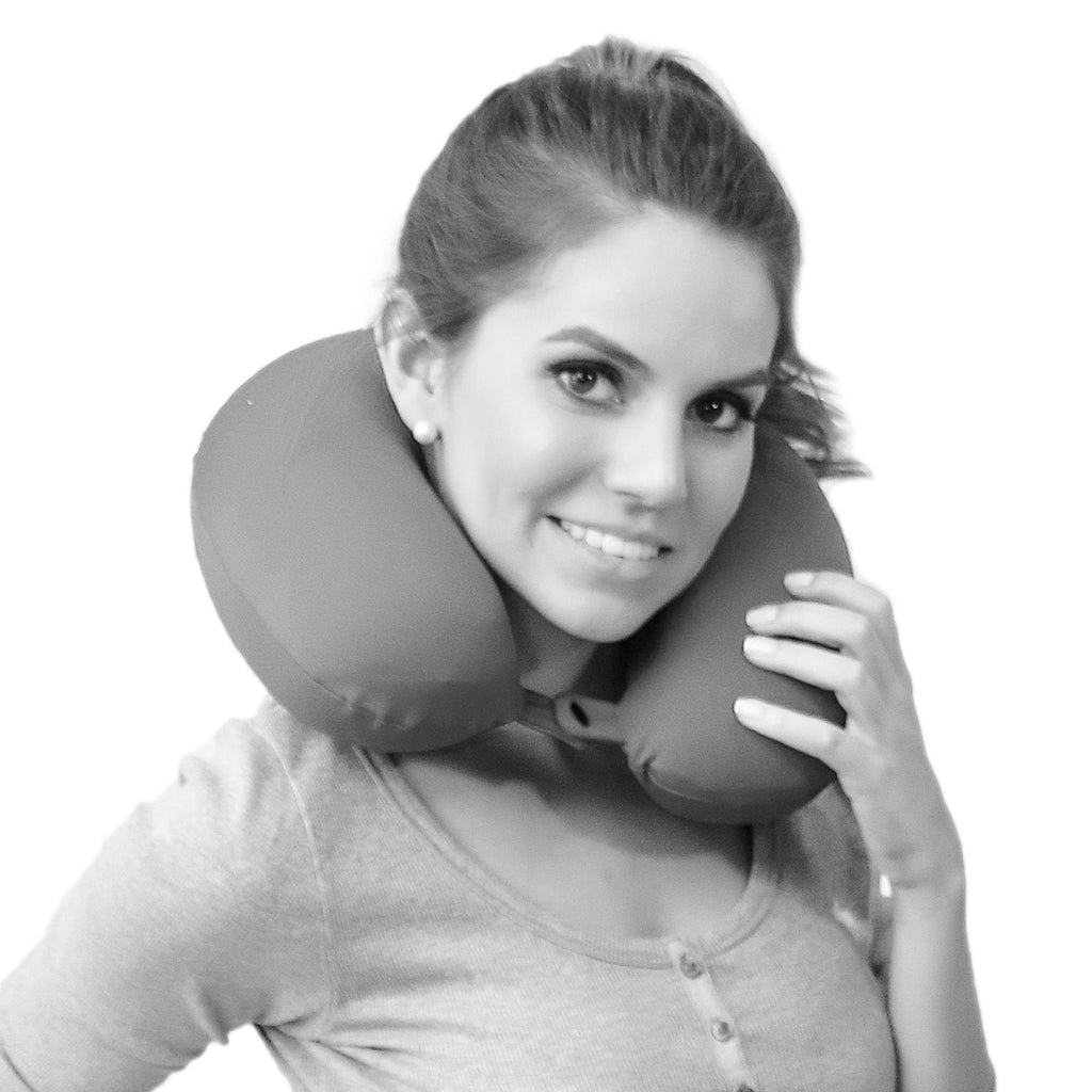 Neck Pillow Cor Grafite Visco