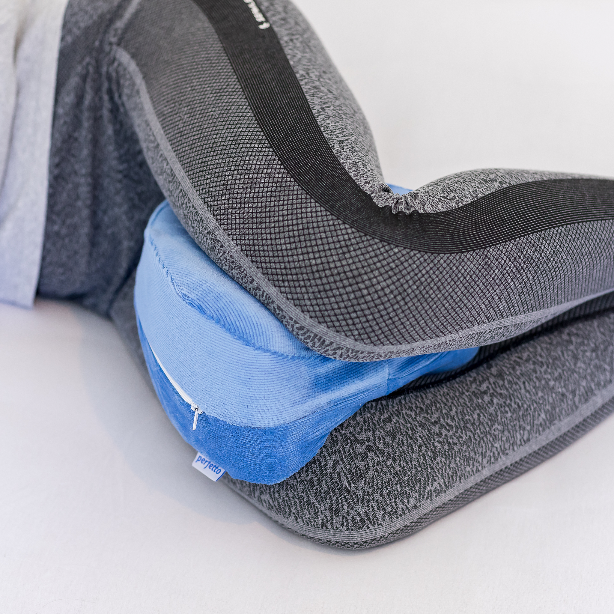 Almofada Para Joelhos Mini Azul