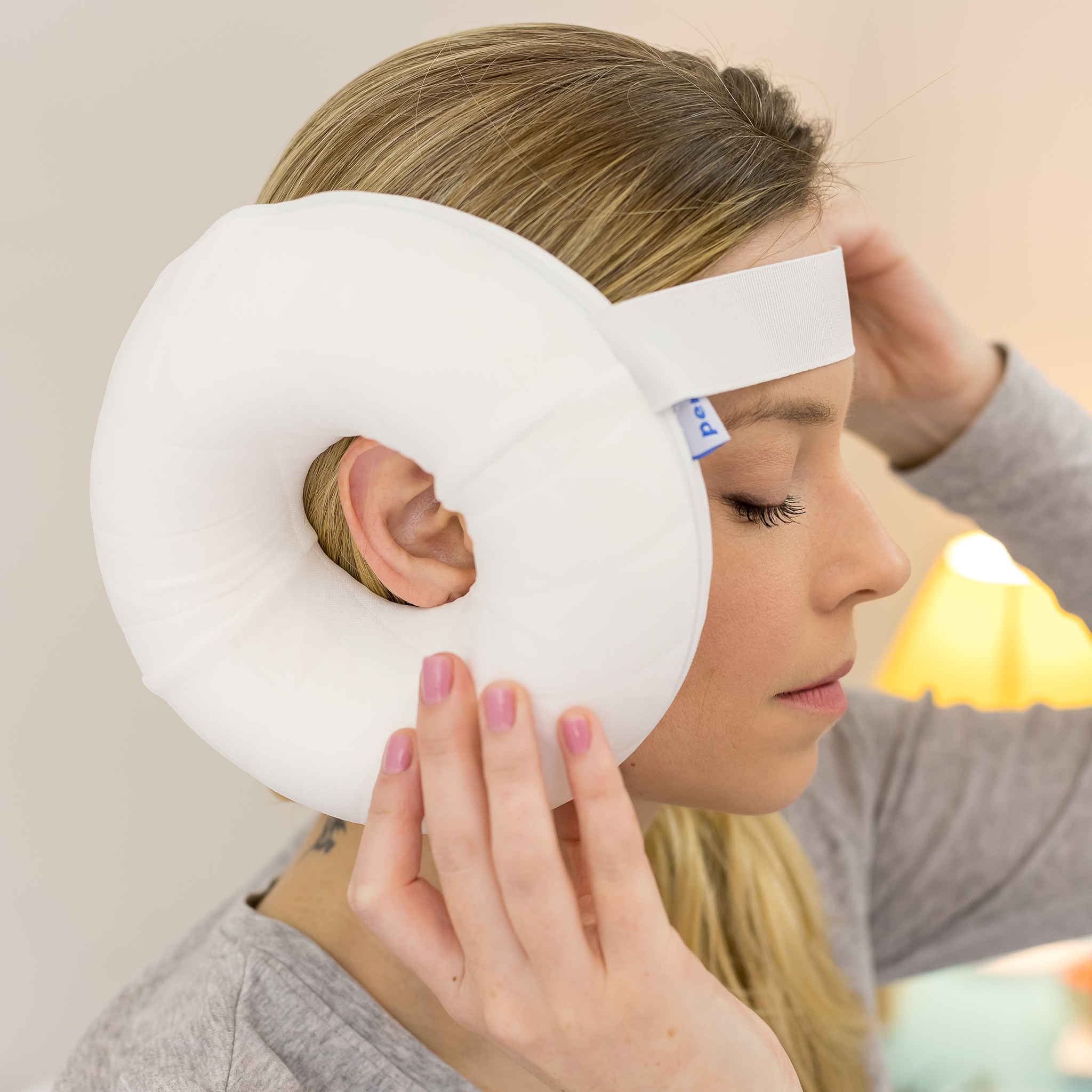 Almofada Protetor De Orelha Látex