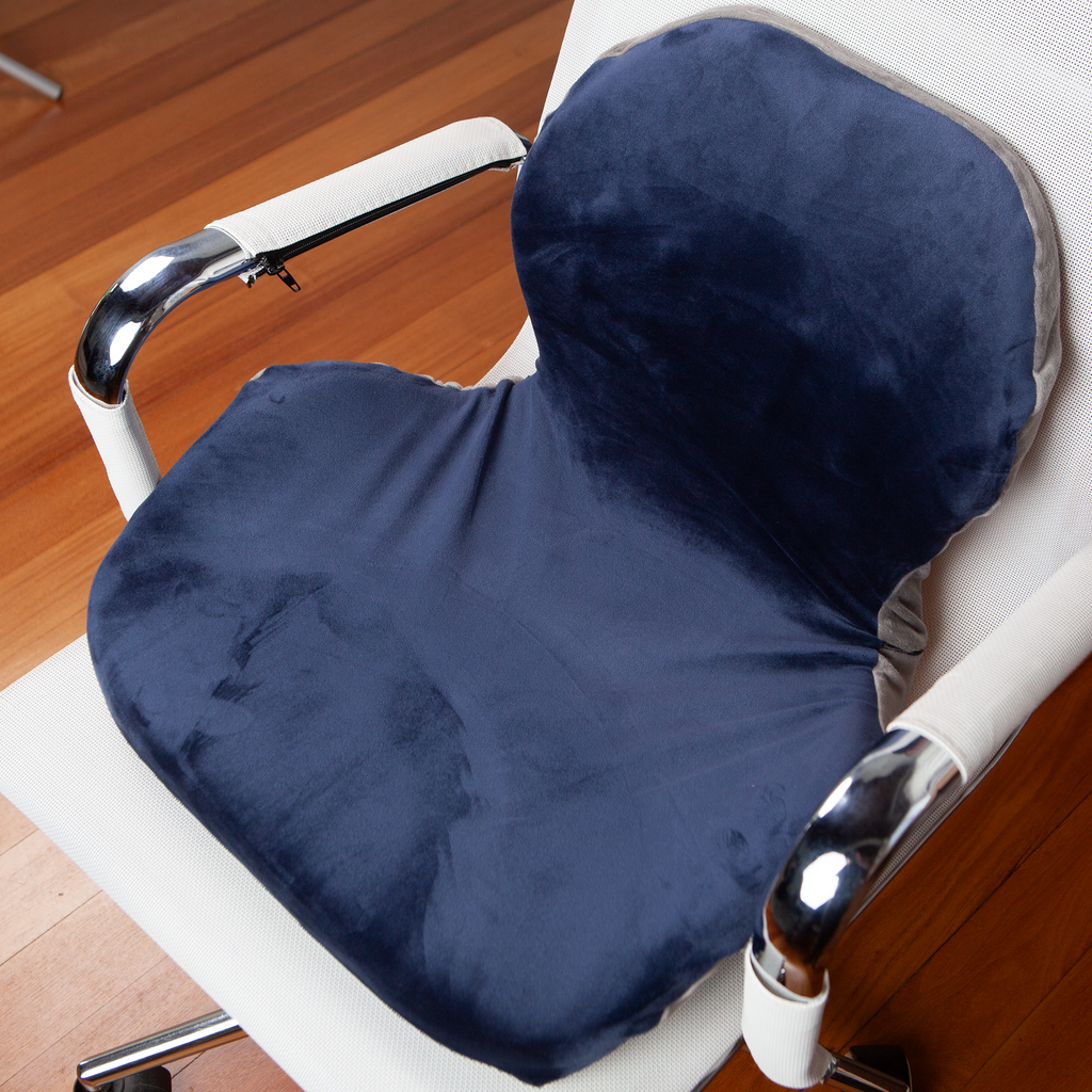 Super Assento Visco Plush Cor Azul Marinho/Grafite