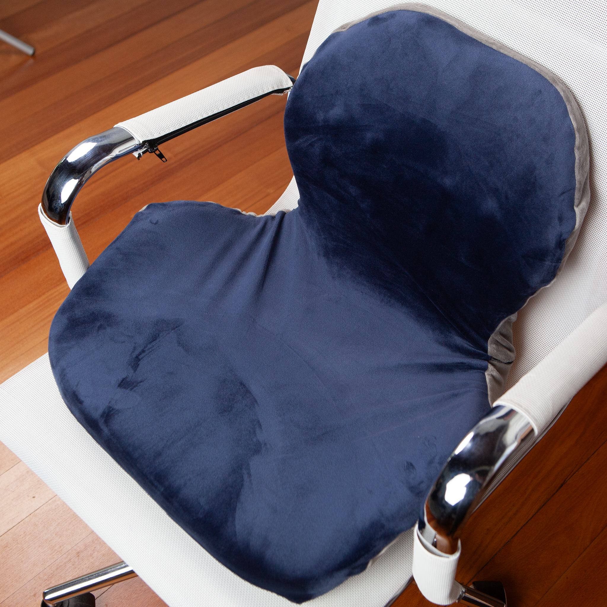 Super Assento Visco Plush Cor Azul Marinho/Grafite