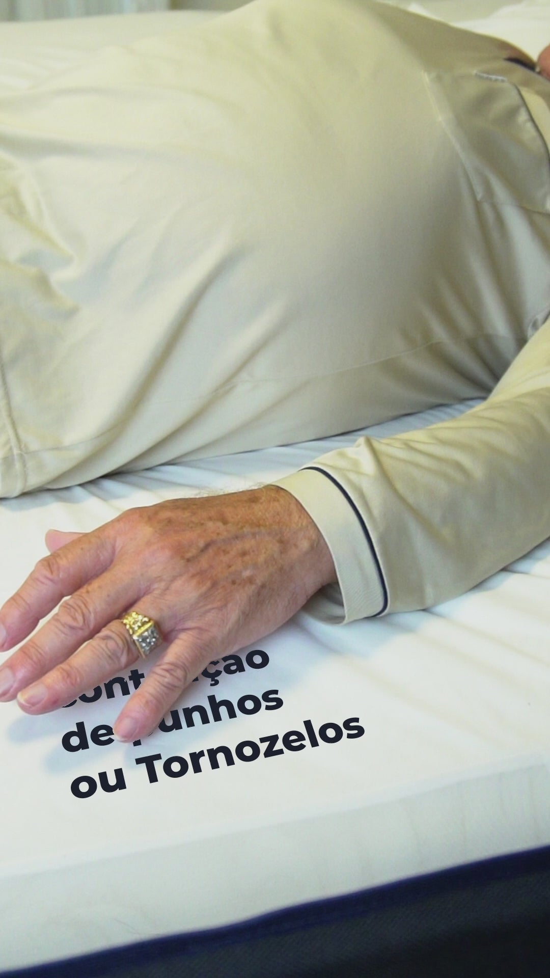 Faixa de Contenção de Punhos ou Tornozelos para Acamados (Par) - Mobilittà