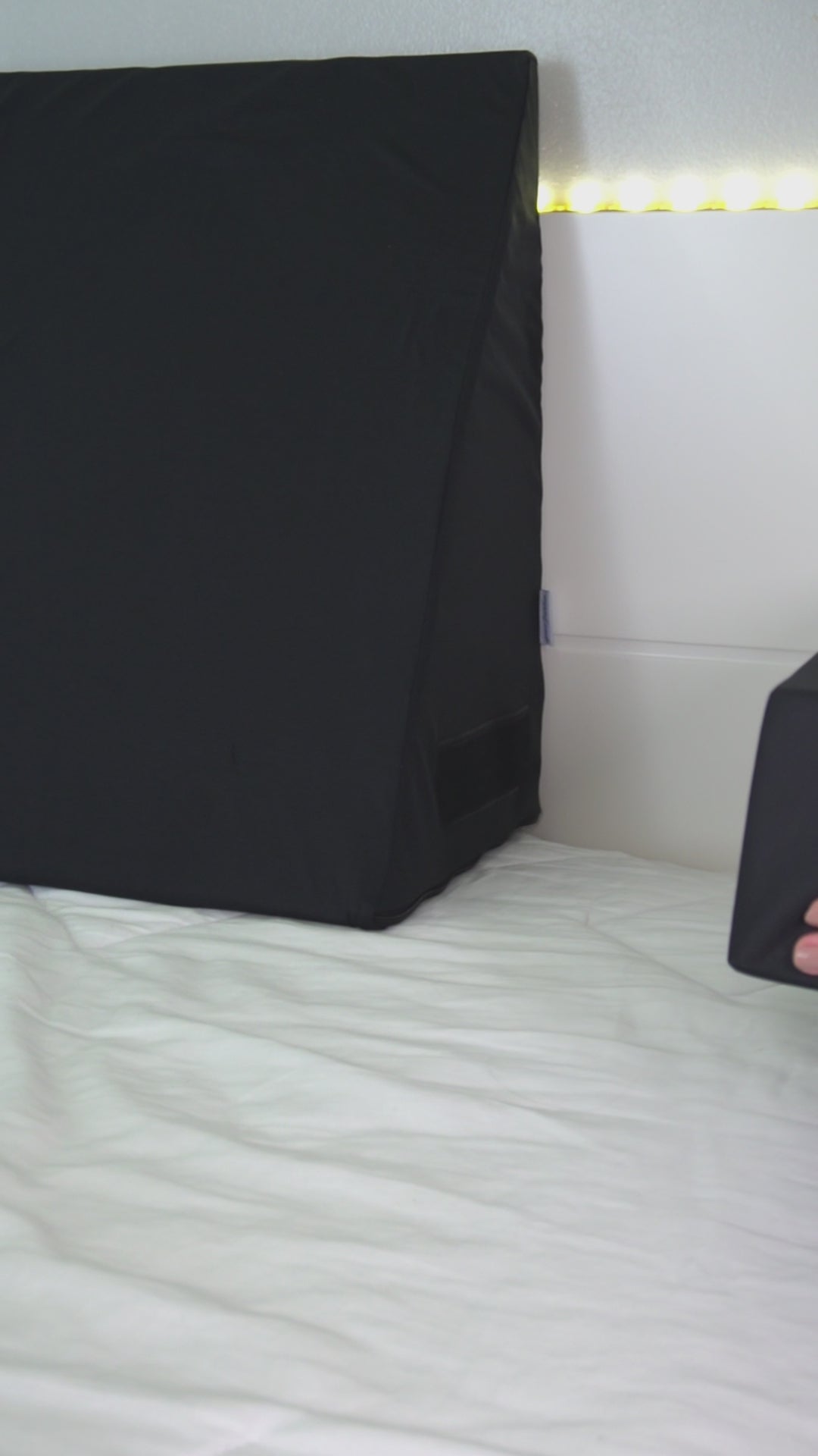 Encosto Para Leitura Cor Preta